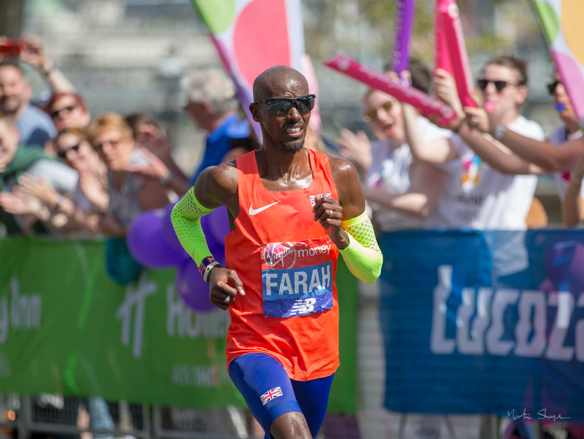 Mo Farar 2018 London Marathon