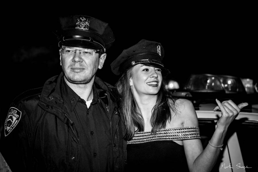 Cop and Young Lady
